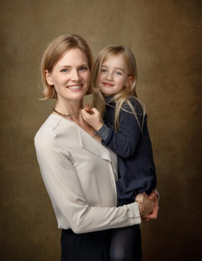 Portrait Frau mit Tochter