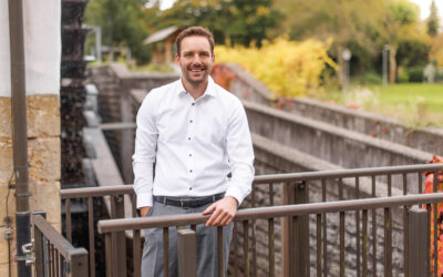 Kampagnenfotos für Bürgermeisterkandidat Pascal Saffran